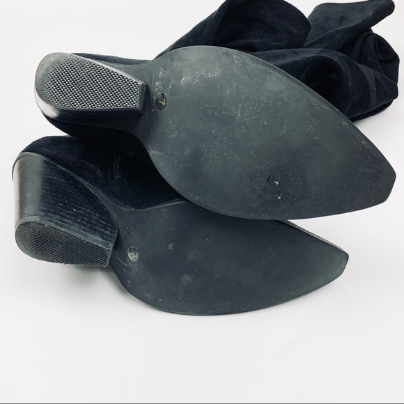 Jeffrey Campbell Gatlin Suede Thigh High Over the Knee OTK Boots Size 7 - Picture 6 of 13